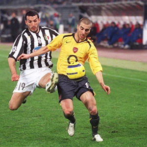 Flamini vs Zambrotta: The Battle of the Midfields in the 0-0 Stalemate - Arsenal vs Juventus, UEFA Champions League Quarterfinals, 2006