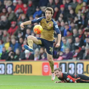 Focus on Flamini: Arsenal's Midfield Battle at Bournemouth, 2015-16 Premier League