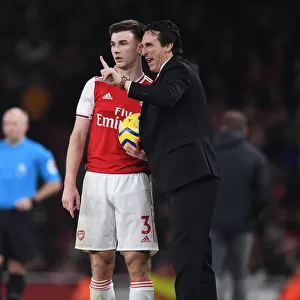 Focused Emery and Tierney: Uniting Forces at the Emirates Amidst Southampton Battle