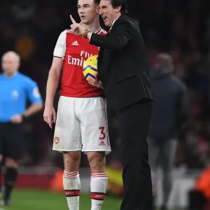 Focused Emery and Tierney: Uniting Forces at the Emirates Amidst Southampton Battle Focused Emery and Tierney: Uniting Forces at the Emirates Amidst Southampton Battle
