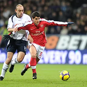 Fran Merida (Arsenal) Gavin McCann (Bolton). Bolton Wanderers 0: 2 Arsenal