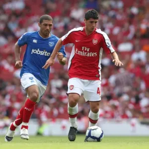 Fran Merida (Arsenal) Hayden Mullins (Portsmouth)