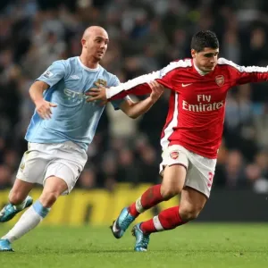 Fran Merida (Arsenal) Stephen Ireland (Man City). Manchester City 3: 0 Arsenal