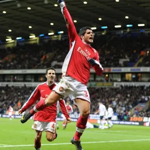 Fran Merida's Brilliant Goal: Arsenal Takes a 2-0 Lead Over Bolton Wanderers