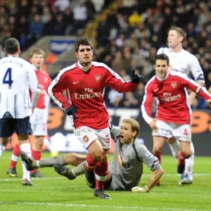 Fran Merida's Brilliant Strike: Arsenal's 2-0 Victory Over Bolton Wanderers