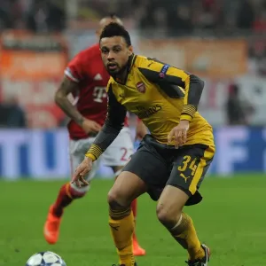 Francis Coquelin (Arsenal). Bayern Munich 5: 1 Arsenal. UEFA Champions League. Round of 16 Francis Coquelin (Arsenal). Bayern Munich 5: 1 Arsenal. UEFA Champions League. Round of 16