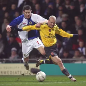 Freddie Ljungberg (Arsenal) Brett Emerton (Blackburn) Freddie Ljungberg (Arsenal) Brett Emerton (Blackburn)