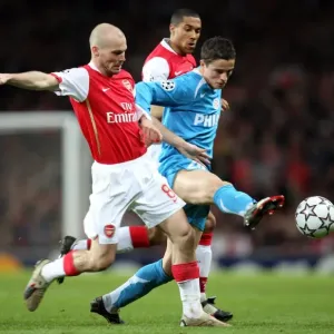 Freddie Ljungberg (Arsenal) Ibrahim Afellay (PSV) Freddie Ljungberg (Arsenal) Ibrahim Afellay (PSV)