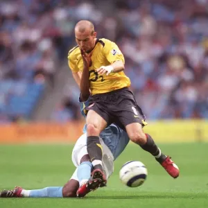 Freddie Ljungberg (Arsenal) Micah Richards (Man City) Freddie Ljungberg (Arsenal) Micah Richards (Man City)