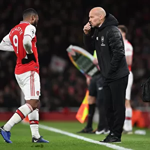 Freddie Ljungberg Coaches Arsenal: Arsenal vs Brighton, 2019-20 (December 5, 2019)