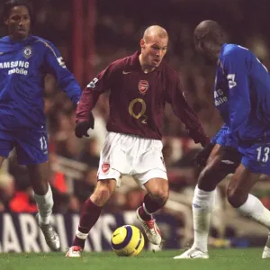 Freddie Ljungberg Print, Arsenal vs Chelsea FA Premier League Match Freddie Ljungberg Print, Arsenal vs Chelsea FA Premier League Match
