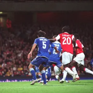 Freddie Ljungberg scores Arsenals 1st goal