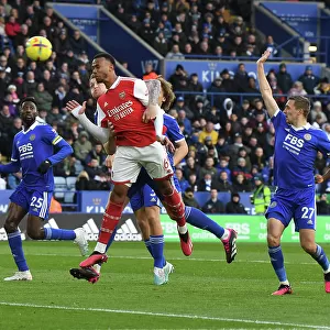Gabriel in Action: Arsenal vs. Leicester City, Premier League 2022-23