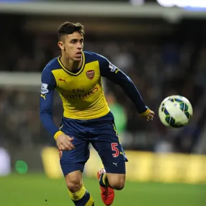 Gabriel in Action: Arsenal vs. Queens Park Rangers, Premier League 2014-15