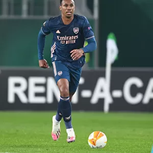 Gabriel in Action: Arsenal vs Rapid Vienna, UEFA Europa League 2020-21