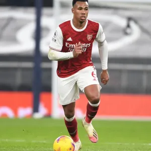 Gabriel in Action: Arsenal vs. Tottenham Hotspur (2020-21 Premier League) Gabriel in Action: Arsenal vs. Tottenham Hotspur (2020-21 Premier League)