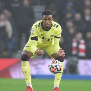 Gabriel in Action Print - Premier League 2021-22 Gabriel in Action Print - Premier League 2021-22