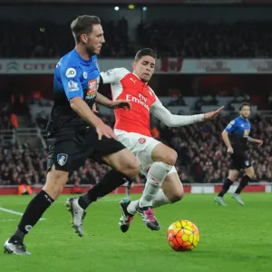 Gabriel (Arsenal) Dan Gosling (Bournemouth)