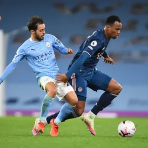 Gabriel Breaks Past Bernardo Silva: Manchester City vs. Arsenal, 2020-21 Premier League