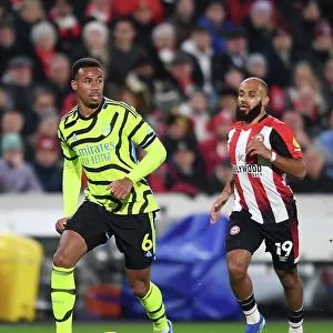 Gabriel Faces Pressure: Brentford vs. Arsenal, Premier League 2023-24