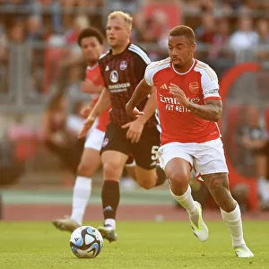 Gabriel Jesus in Action: Arsenal vs. FC Nurnberg Pre-Season Friendly, Nuremberg 2023