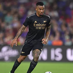 Gabriel Jesus in Action: Arsenal's Pre-Season Battle at Orlando City SC (2022-23)