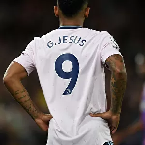 Gabriel Jesus in Action: Crystal Palace vs Arsenal, Premier League 2022-23