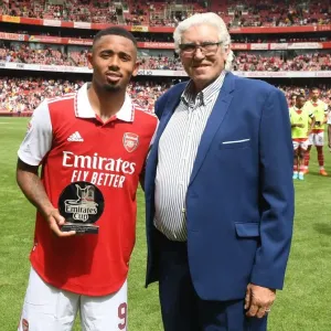Gabriel Jesus Named Man of the Match as Arsenal Wins Emirates Cup against Sevilla Gabriel Jesus Named Man of the Match as Arsenal Wins Emirates Cup against Sevilla