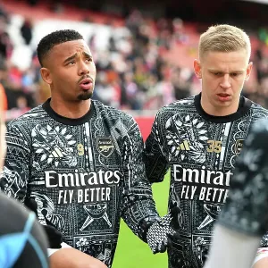 Gabriel Jesus Rallies Arsenal Team Before Arsenal vs. Crystal Palace (2023-24) Gabriel Jesus Rallies Arsenal Team Before Arsenal vs. Crystal Palace (2023-24)