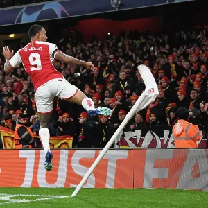 Gabriel Jesus Scores the Decisive Goal: Arsenal Clinches Champions League Triumph over RC Lens (2023-24) Gabriel Jesus Scores the Decisive Goal: Arsenal Clinches Champions League Triumph over RC Lens (2023-24)