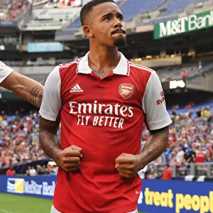 Gabriel Jesus Scores First Arsenal Goal: Pre-Season Triumph over Everton (2022)