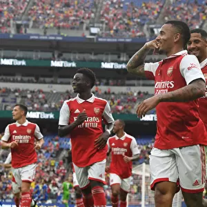 Gabriel Jesus Scores First Arsenal Goal: Pre-Season Victory Over Everton (2022-23)