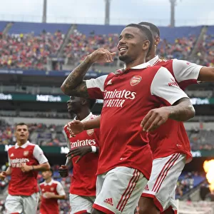 Gabriel Jesus Scores First Arsenal Goal: Pre-Season Win Against Everton (2022)