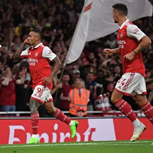Gabriel Jesus Scores First Goal for Arsenal: Arsenal 1-0 Aston Villa (2022-23)