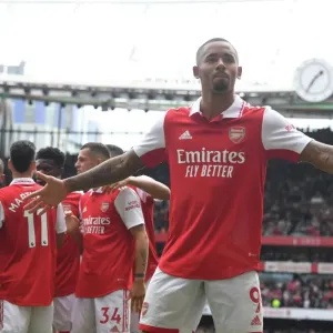 Gabriel Jesus Scores the Second Goal: Arsenal FC vs. Tottenham Hotspur, Premier League 2022-23