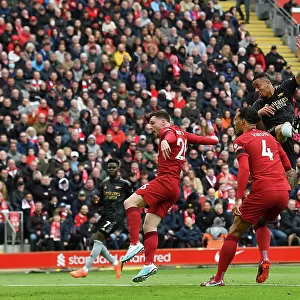 Gabriel Jesus Scores Thrilling Second Goal for Arsenal Against Liverpool in 2022-23 Premier League: A Tense Moment at Anfield