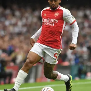 Gabriel Jesus Shines: Arsenal's Victory Over Fulham (2023-24)