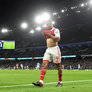 Gabriel Jesus Substitution: Manchester City vs. Arsenal, Premier League 2022-23 Gabriel Jesus Substitution: Manchester City vs. Arsenal, Premier League 2022-23