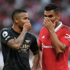 Gabriel Jesus vs Casemiro: Intense Face-Off in Manchester United vs Arsenal Premier League Clash (2022-23) Gabriel Jesus vs Casemiro: Intense Face-Off in Manchester United vs Arsenal Premier League Clash (2022-23)