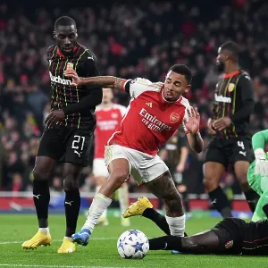 Gabriel Jesus vs. Massadio Haidara: A Champions League Battle at Arsenal's Emirates Stadium Gabriel Jesus vs. Massadio Haidara: A Champions League Battle at Arsenal's Emirates Stadium