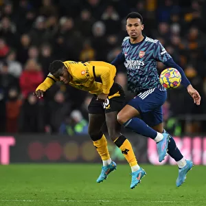 Gabriel Magalhaes vs. Francisco Trincao: Intense Clash Between Wolverhampton Wanderers and Arsenal in Premier League