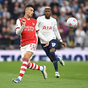 Gabriel Martinelli in Action: Arsenal vs. Tottenham Hotspur, Premier League 2021-22