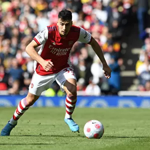 Gabriel Martinelli in Action: Arsenal vs Brighton & Hove Albion, Premier League 2021-22