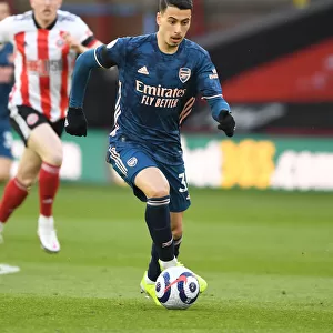 Gabriel Martinelli in Action: Arsenal vs Sheffield United, Premier League 2021 (Behind Closed Doors)