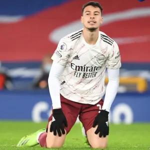 Gabriel Martinelli in Action: Everton vs Arsenal, Premier League 2020-21
