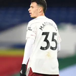 Gabriel Martinelli in Action: Everton vs Arsenal, Premier League 2020-21