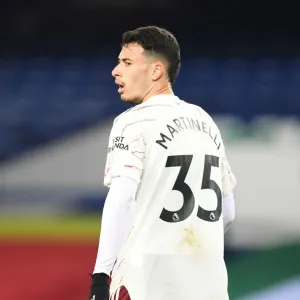 Gabriel Martinelli in Action: Everton vs Arsenal, Premier League 2020-21