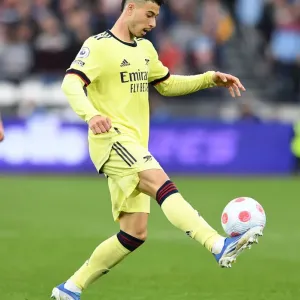 Gabriel Martinelli in Action: West Ham United vs Arsenal, Premier League 2021-22