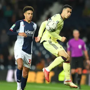 Gabriel Martinelli Faces Ethan Egan Pressure in Carabao Cup Clash: West Bromwich Albion vs Arsenal