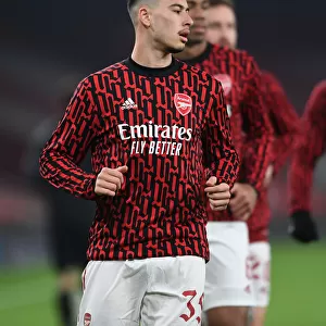 Gabriel Martinelli Gears Up: Arsenal vs Manchester City Carabao Cup Showdown at Empty Emirates Stadium